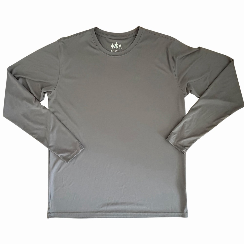TriPine‎ Men's Lightweight Long Sleeve Shirt L• Outdoor Sport Camp